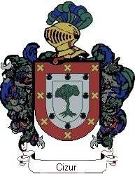 Escudo del apellido Cizur