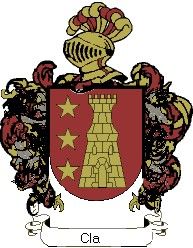 Escudo del apellido Cla