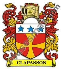 Escudo del apellido Clapasson