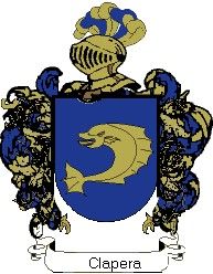 Escudo del apellido Clapera