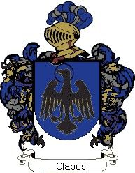 Escudo del apellido Clapes