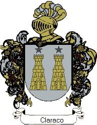 Escudo del apellido Claraco