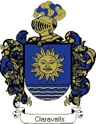 Escudo del apellido Claravalls