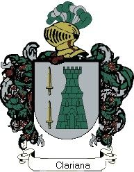 Escudo del apellido Clariana