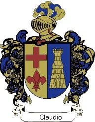 Escudo del apellido Claudio