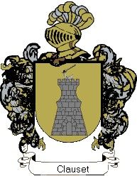 Escudo del apellido Clauset