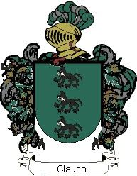 Escudo del apellido Clauso