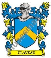 Escudo del apellido Claveau