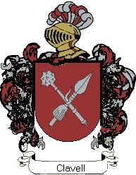 Escudo del apellido Clavell