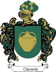 Escudo del apellido Clavería