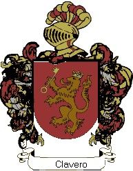 Escudo del apellido Clavero