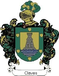 Escudo del apellido Claves