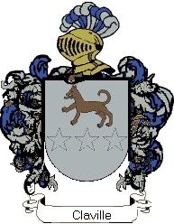 Escudo del apellido Claville