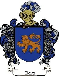 Escudo del apellido Clavo