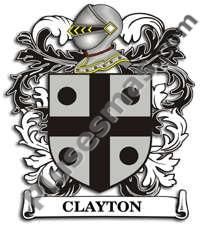 Escudo del apellido Clayton