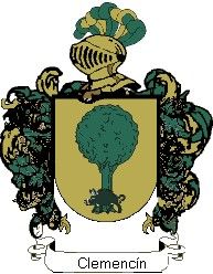 Escudo del apellido Clemencín