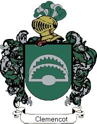 Escudo del apellido Clemencot