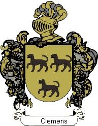 Escudo del apellido Clemens