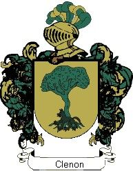 Escudo del apellido Clenon