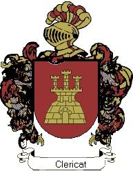 Escudo del apellido Clericat