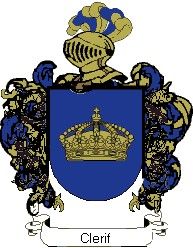 Escudo del apellido Clerif