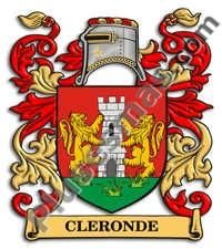 Escudo del apellido Cleronde