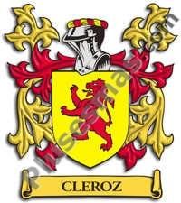 Escudo del apellido Cleroz