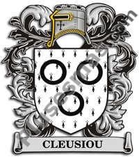 Escudo del apellido Cleusiou