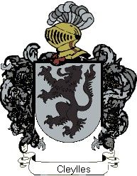 Escudo del apellido Cleylles