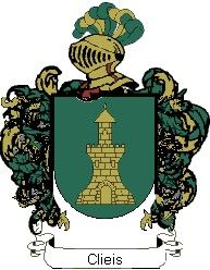 Escudo del apellido Clieis