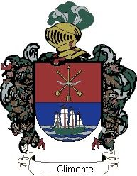 Escudo del apellido Climente