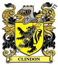 Escudo del apellido Clindon