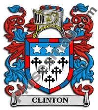 Escudo del apellido Clinton