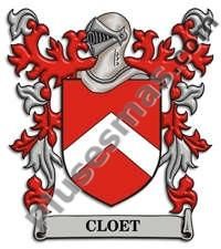 Escudo del apellido Cloet