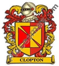 Escudo del apellido Clopton