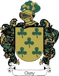 Escudo del apellido Cluny