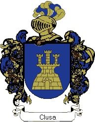 Escudo del apellido Clusa