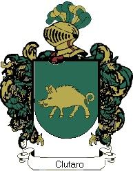 Escudo del apellido Clutaro