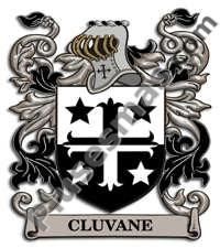 Escudo del apellido Cluvane