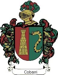 Escudo del apellido Cobarri