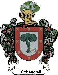 Escudo del apellido Cobertorell