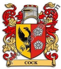 Escudo del apellido Cock