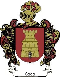 Escudo del apellido Coda