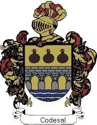 Escudo del apellido Codesal