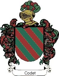 Escudo del apellido Codet