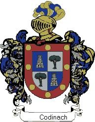 Escudo del apellido Codinach