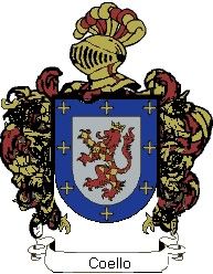 Escudo del apellido Coello