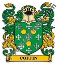 Escudo del apellido Coffin