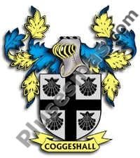 Escudo del apellido Coggeshall