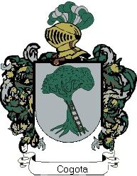 Escudo del apellido Cogota